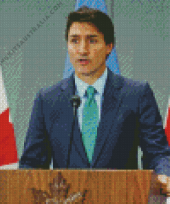 Justin Trudeau Diamond Painting