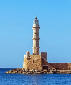 Lighthouse Of Chania Diamond Painting