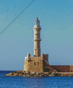 Lighthouse Of Chania Diamond Painting