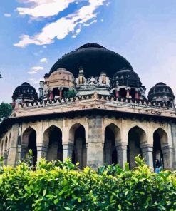 Lodhi Garden In New Delhi Diamond Painting