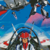 Macross Anime Diamond Painting