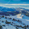 Mammoth Mountain Landscape Diamond Painting