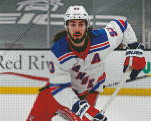 Mika Zibanejad Diamond Painting