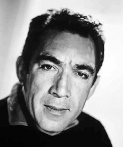 Monochrome Anthony Quinn Diamond Painting