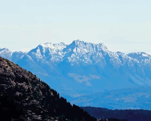 Mount Arrowsmith Diamond Painting