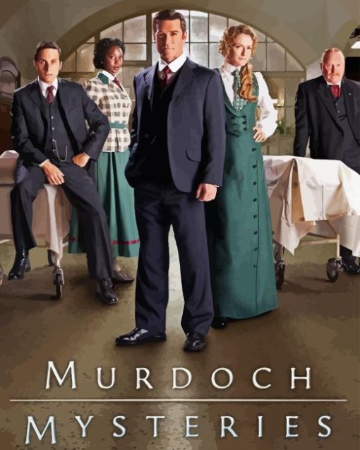 Murdoch Mysteries Diamond Painting