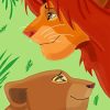 Nala And Simba Diamond Painting