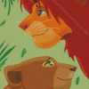 Nala And Simba Diamond Painting