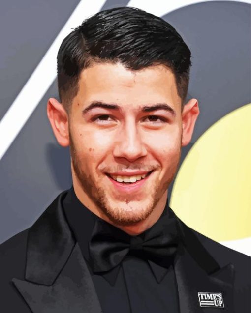 Nick Jonas Actor Diamond Painting