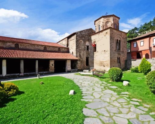 Ohrid Saint Sophia Church Diamond Painting