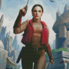 Padme Amidala Character Diamond Painting