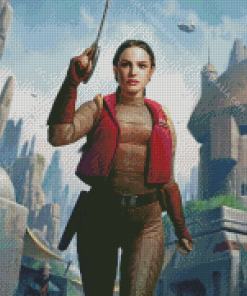 Padme Amidala Character Diamond Painting