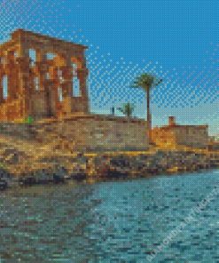 Philae Temple Diamond Painting