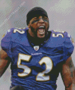 Ray Lewis Diamond Painting