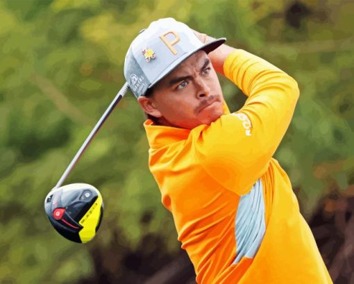 Rickie Fowler Diamond Painting