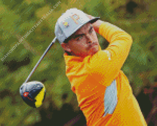 Rickie Fowler Diamond Painting