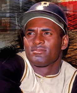 Roberto Clemente Player Diamond Painting