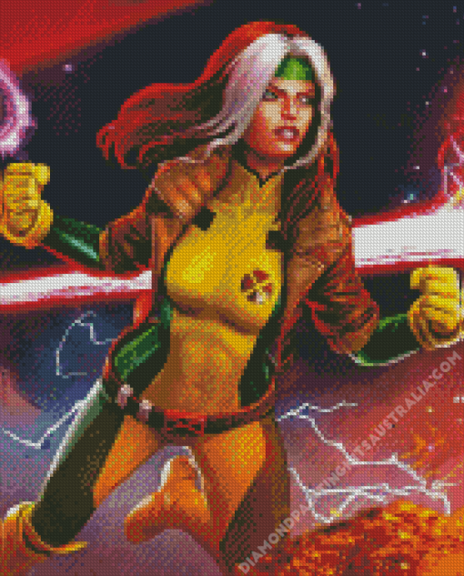 Rogue X Men Marvel Diamond Painting