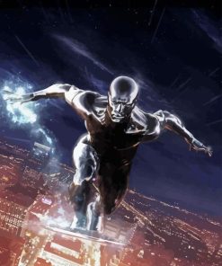 Silver Surfer Diamond Painting