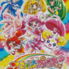 Smile Precure Poster Diamond Painting