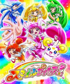 Smile Precure Poster Diamond Painting