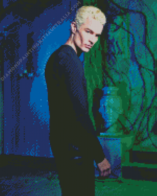 Spike Buffy Character Diamond Painting