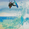 Splatter Kitesurfing Diamond Painting