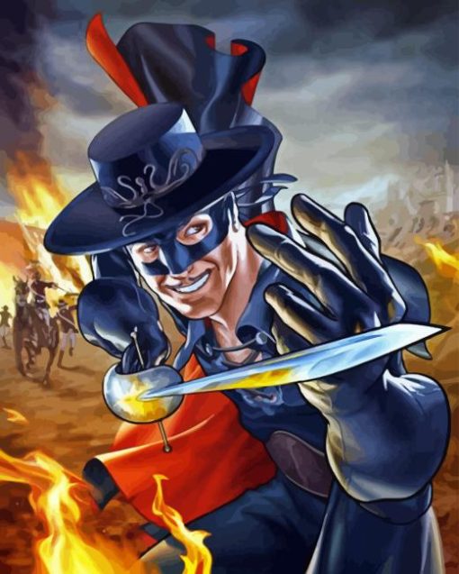 The Mask Of Zorro Diamond Painting