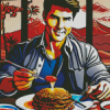 Tom Cruise Rock And Roll Diner Diamond Painting