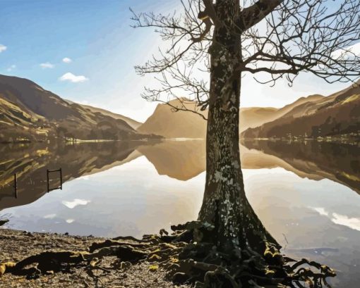 Buttermere Lake England Diamond Painting