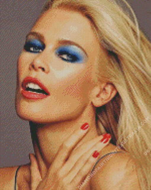 Claudia Schiffer Diamond Painting