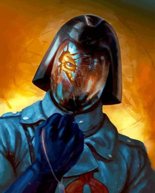 Cobra Commander Diamond Painting