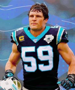 Luke Kuechly Diamond Painting