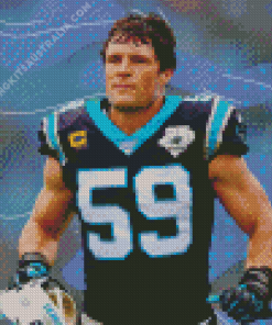 Luke Kuechly Diamond Painting