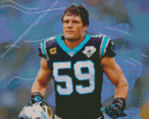 Luke Kuechly Diamond Painting