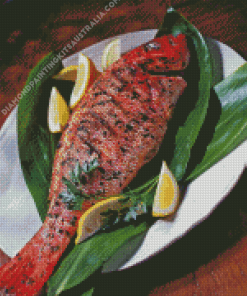 Snapper Fish Diamond Painting