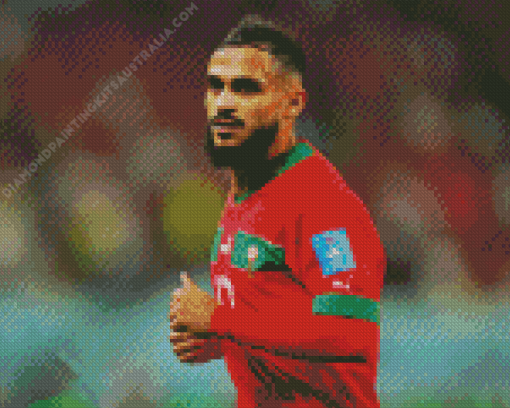 Sofiane Boufal Diamond Painting