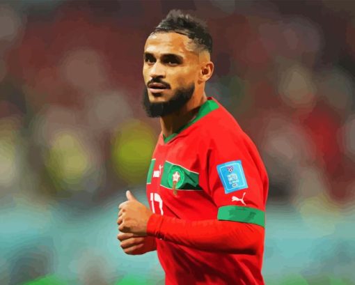 Sofiane Boufal Diamond Painting