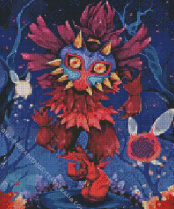 The Majoras Mask Diamond Painting