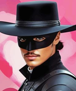 Zorro Hero Diamond Painting