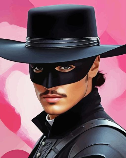 Zorro Hero Diamond Painting