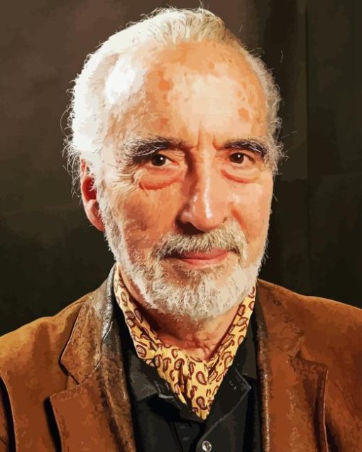 Christopher Lee Diamond Painting