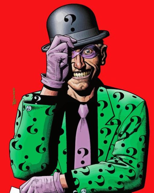 The Riddler Diamond Painting