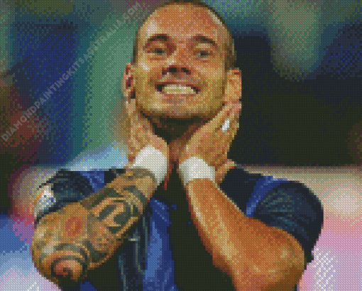 Wesley Sneijder Diamond Painting