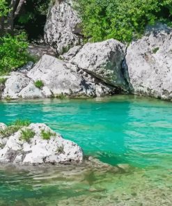 Acheron River In Greece Diamond Painting