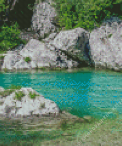 Acheron River In Greece Diamond Painting