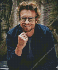 Actor Simon Baker Diamond Painting