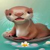 Baby Otter Diamond Painting