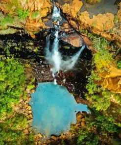 Black Rock Falls Kununurra Diamond Painting