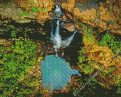 Black Rock Falls Kununurra Diamond Painting